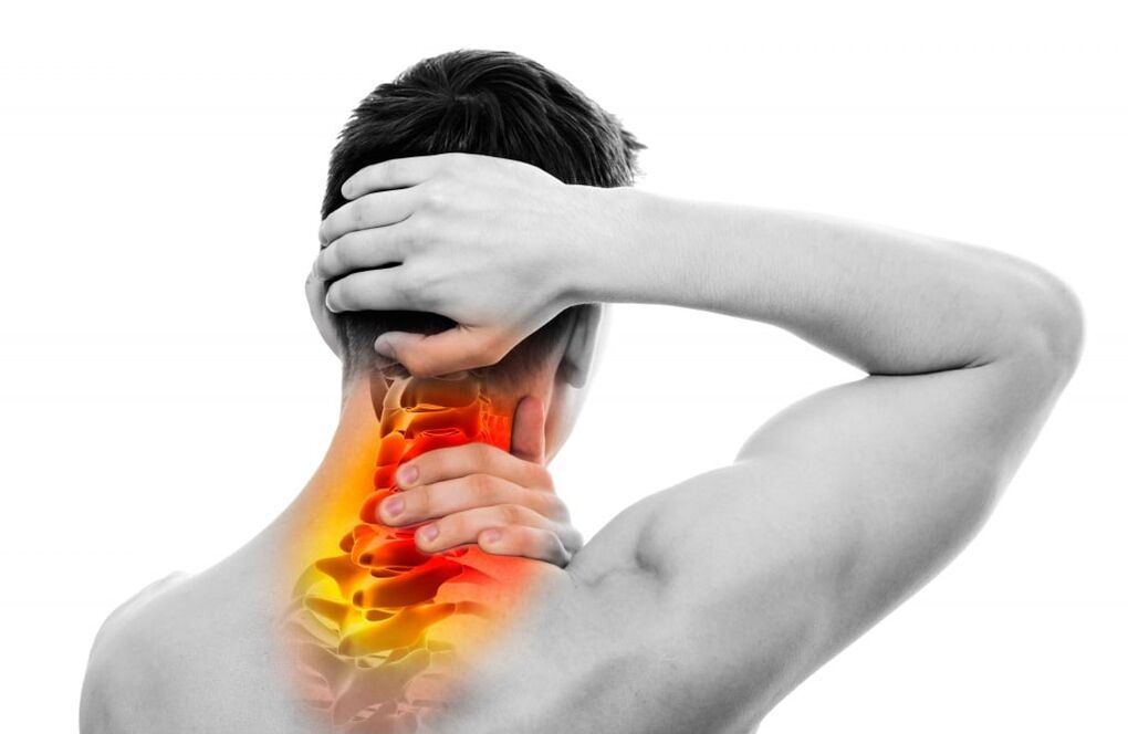 příznaky cervikální osteochondrózy